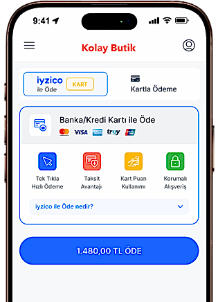 İyzico müşteri ödeme ekranı image