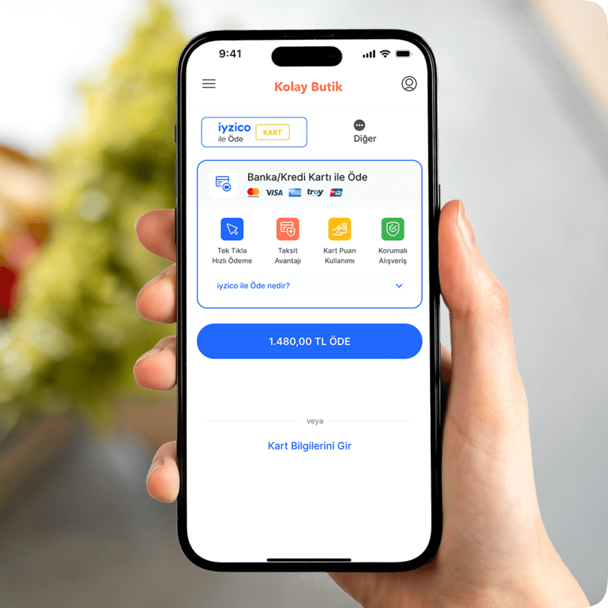 Neden iyzico phone banner